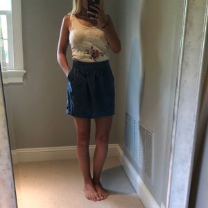Denim skirt